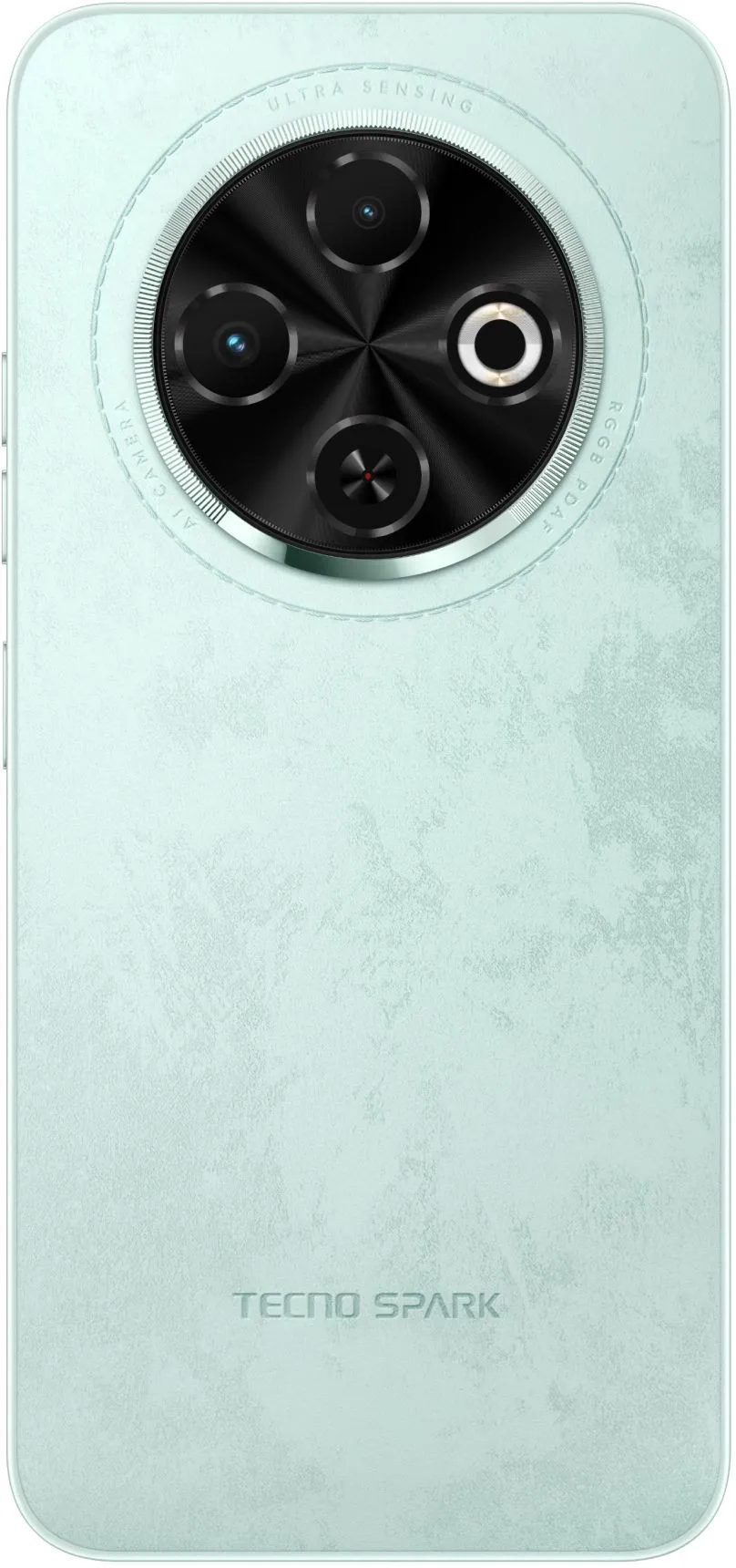 Смартфон Tecno Spark 30C 128Gb 4Gb зеленый моноблок 3G 4G 6.67" 720x1600 Android 14 48Mpix 802.11 a/b/g/n/ac NFC GPS GSM900/1800 TouchSc Protect