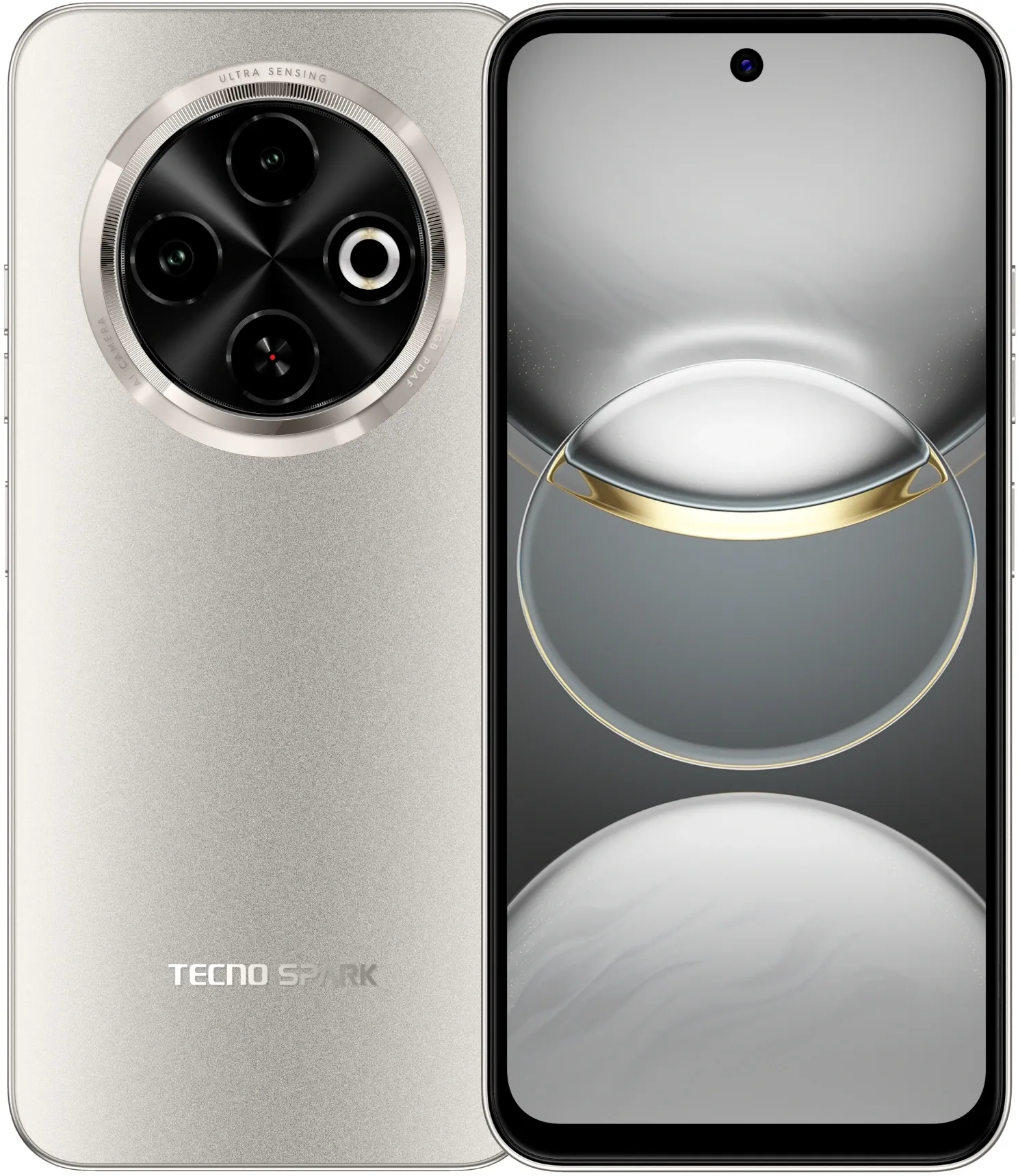 Смартфон Tecno Spark 30C 128Gb 6Gb золотой моноблок 3G 4G 6.67" 720x1600 Android 14 48Mpix 802.11 a/b/g/n/ac NFC GPS GSM900/1800 TouchSc Protect