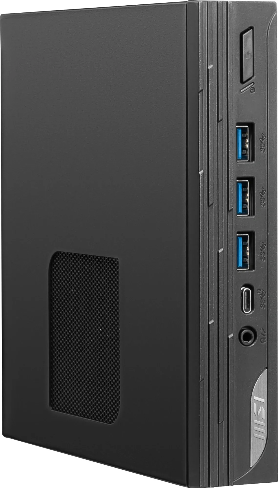 Персональный компьютер MSI Pro DP10 12M Mini Core i3-1215U (1.2GHz), 8Gb DDR4 SO-DIMM, 512GB SSD M.2, Intel UHD Graphics 730, noDVD, WiFi, BT, 120W, VESA, COM Port, noOS, 1y war-ty