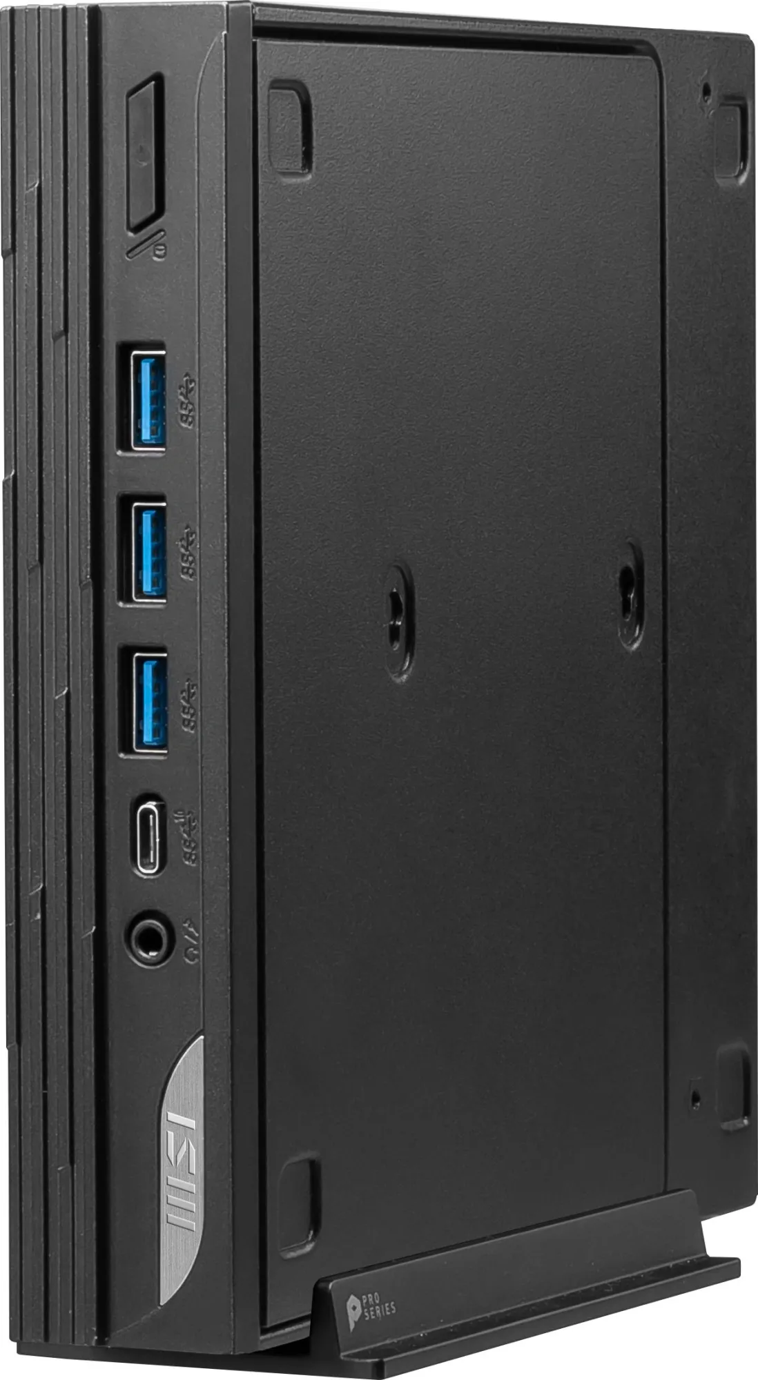 Персональный компьютер MSI Pro DP10 12M Mini Core i3-1215U (1.2GHz), 8Gb DDR4 SO-DIMM, 512GB SSD M.2, Intel UHD Graphics 730, noDVD, WiFi, BT, 120W, VESA, COM Port, noOS, 1y war-ty