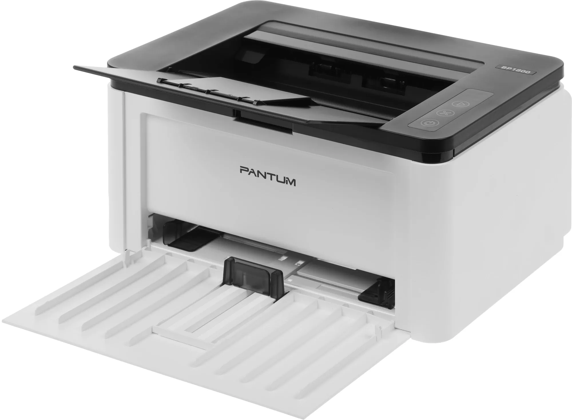 Принтер Pantum BP1800, Printer, Mono laser, А4, 18 ppm (max 15000 p/mon), 600 MHz, 1200x1200 dpi, 128 MB RAM, paper tray 150 pages, USB, start. cartridge 1600 pages (black)