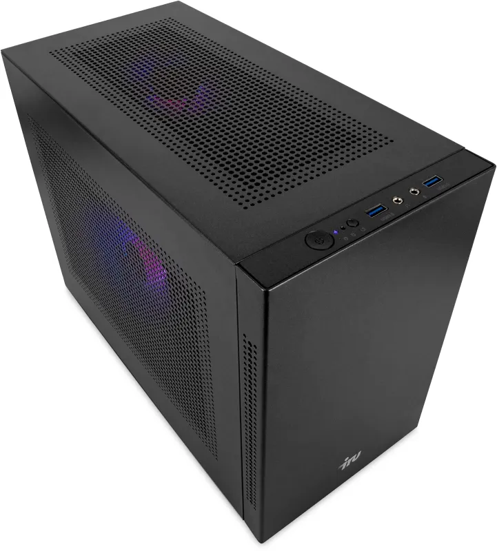 ПК IRU Tactio 520B5GS MT Ryzen 5 5600 (3.5) 16Gb SSD1Tb RTX3060 12Gb FreeDOS GbitEth 500W черный (RUS) (2112696)