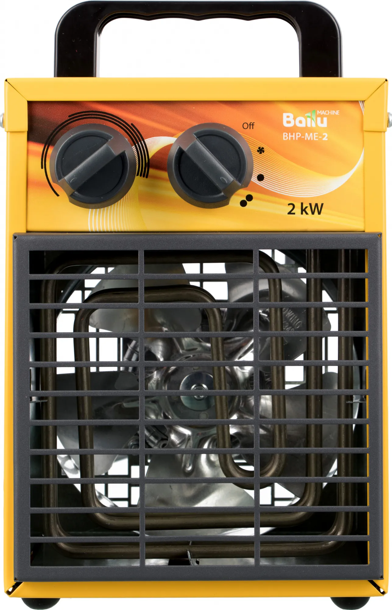 Тепловая пушка электрическая Ballu BHP-ME-2 2000Вт желтый/черный