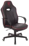 Кресло игровое Zombie VIKING XS черный эко.кожа крестов. пластик