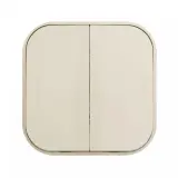 Выключатель Legrand Quteo откр. 2кл. IP20 слоновая кость (782232)