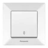 Переключатель Panasonic Arkedia скрыт. 1кл. IP20 белый глянцевый (упак.:1шт) (WMTC00032WH-RU)