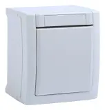 Выключатель Panasonic Pacific откр. 1кл. IP54 белый матовый (упак.:1шт) (WPTC40012WH-RU)