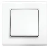 Переключатель Panasonic Linnera S 91400004-RU скрыт. 1кл. проходной IP20 белый глянцевый (упак.:1шт)