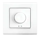 Диммер Panasonic Linnera S скрыт. механ. IP20 белый (упак.:1шт) (91400020-RU)