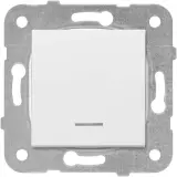 Выключатель Panasonic Karre&Arkedia скрыт. 1кл. с подсветкой IP20 белый (упак.:1шт) (WKTT00022WH-RU)