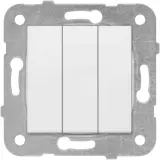 Выключатель Panasonic Karre&Arkedia скрыт. 3кл. IP20 белый (упак.:1шт) (WKTT00152WH-RU)