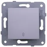 Переключатель Panasonic Karre&Arkedia скрыт. 1кл. IP20 серебро (упак.:1шт) (WKTT00032SL-RU)