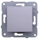 Выключатель Panasonic Karre&Arkedia скрыт. 1кл. с подсветкой IP20 серебро (упак.:1шт) (WKTT00052SL-RU)