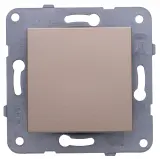 Переключатель Panasonic Karre&Arkedia скрыт. 1кл. IP20 бронза (упак.:1шт) (WKTT00032BR-RU)