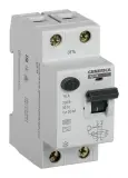 Выключатель дифф.тока УЗО IEK MDV15-2-016-030 ВД1-63 Generica 16A 4.5kA 30мА AC 2П 230В 2мод серый (упак.:1шт)