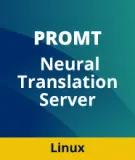 Модуль для PROMT Neural Translation Server Intranet Edition Standard, 1 спец модель на выбор, Linux)**, 12 м.Max пол-ей 100. Конкурентных л. 20 Image