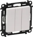 Выключатель Legrand Valena Life скрыт. 3кл. IP20 белый (752403)