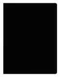 Папка метал.пруж.скоросш. Бюрократ Black&White BWPZ08P A4 пластик 0.8мм ассорти