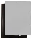 Папка на резинке Бюрократ Black&White BWPR05 A4 пластик 0.5мм кор.30мм ассорти