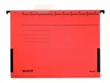 Папка подвесная Leitz Alpha 19860125 A4 картон красный с огранич.формата