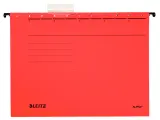 Папка подвесная Leitz Alpha 19850025 A4 картон красный