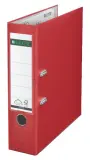 Папка-регистратор Esselte Leitz 10101225P A4 80мм пластик красный