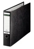 Папка-регистратор Leitz 10730000 A3 75мм картон черный мрамор
