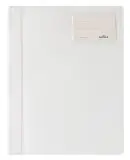 Папка-скоросшиватель Durable 2500-02 A4+ карм.на лиц.стор. ПВХ белый