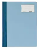Папка-скоросшиватель Durable 2500-06 A4+ карм.на лиц.стор. ПВХ синий