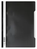 Папка-скоросшиватель Durable 2573-01 A4 прозрач.верх.лист ПВХ черный