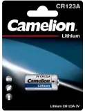 Батарея Camelion Lithium CR123A BP-1 CR123A 1300mAh (1шт) блистер