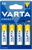 Батарея Varta Energy LR6 BL4 Alkaline AA (4шт) блистер Image