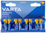 Батарея Varta Longlife power HIGH ENERGY Alkaline LR6 AA (8шт) блистер Image