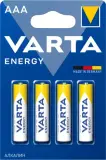 Батарея Varta Energy LR03 BL4 Alkaline AAA (4шт) блистер Image