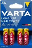 Батарея Varta LongLife Max Power LR6 Alkaline AA (4шт) блистер Image