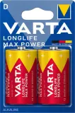 Батарея Varta LongLife Max Power Alkaline D LR20 (2шт) блистер Image