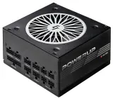 Chieftec CHIEFTRONIC PowerUp GPX-650FC (ATX 2.3, 650W, 80 PLUS GOLD, Active PFC, 120mm fan, Full Cable Management, LLC design) Retail Image