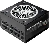 Chieftec CHIEFTRONIC PowerUp GPX-750FC (ATX 2.3, 750W, 80 PLUS GOLD, Active PFC, 120mm fan, Full Cable Management, LLC design) Retail Image