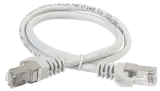 ITK Коммутационный шнур (патч-корд), кат.5Е FTP, LSZH, 1м, серый Image