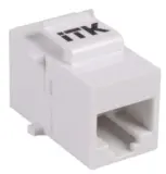 ITK Проходной адаптер кат.5E UTP, RJ45-RJ45, тип Keystone Jack Image