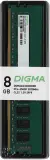 Память DDR4 8Gb 3200MHz Digma DGMAD43200008D RTL PC4-25600 CL22 DIMM 288-pin 1.2В dual rank Ret Image