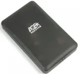 Внешний корпус для HDD/SSD AgeStar 3UBCP3 SATA USB3.0 пластик черный 2.5" Image