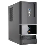 Slim Case InWin BK623  Black 400W 2*USB2.0+2*USB3.0 Audio mATX Image