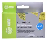 Картридж струйный Cactus CS-T6M11AE №903XL(есть ограничения по прошивке) желтый (10мл) для HP OJP 6950/6960/6970 Image