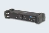 ATEN 4-Port USB DVI Dual Link/CH7.1 Audio KVMP™ Switch Image