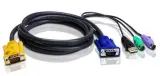 ATEN USB-PS/2 3.0M HYBRID CABLE., 3m Image