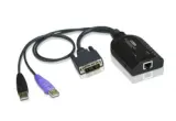 ATEN USB DVI Virtual Media KVM Adapter with Smart Card Support Image