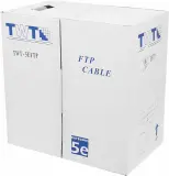 Кабель TWT FTP, 4 пары, Кат.5е, PVC, 305 метров, серый Image