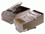 Коннектор RJ45 STP 8P8C, универсальный, cat.6A, 100 шт. Image