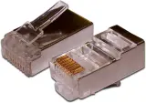 Коннектор RJ45 STP 8P8C, универсальный, cat.5e, 100 шт. Image